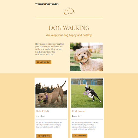 Dog Walking Pet Sitting Marketing